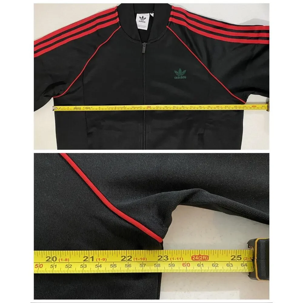 Adidas Originals Classics Superstar Tracksuit Black Better Scarlet Size L